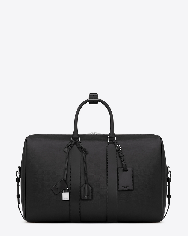 Sac duffle toile de coton et lin