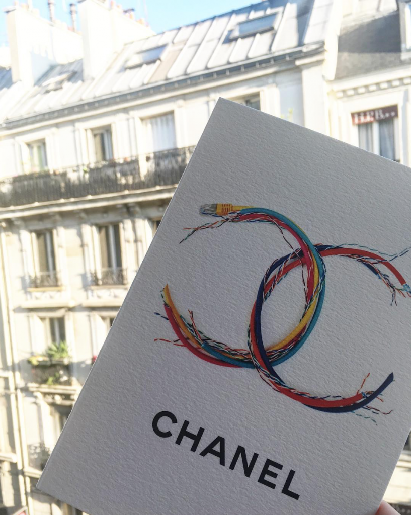 Chanel SS17-invitation